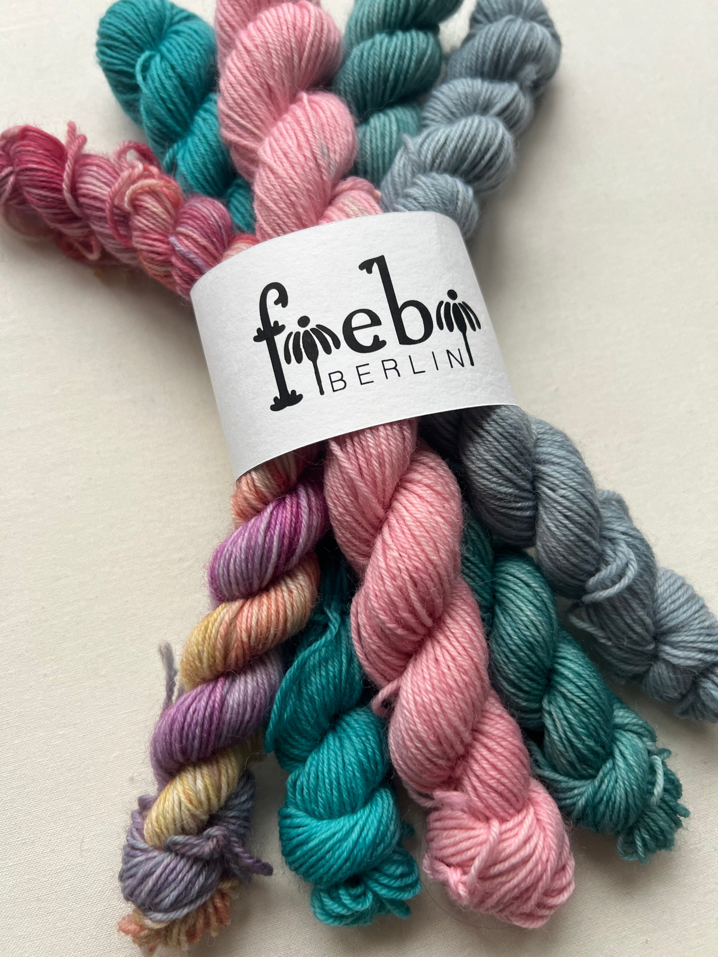 Bunter Himmel Woll-Minis