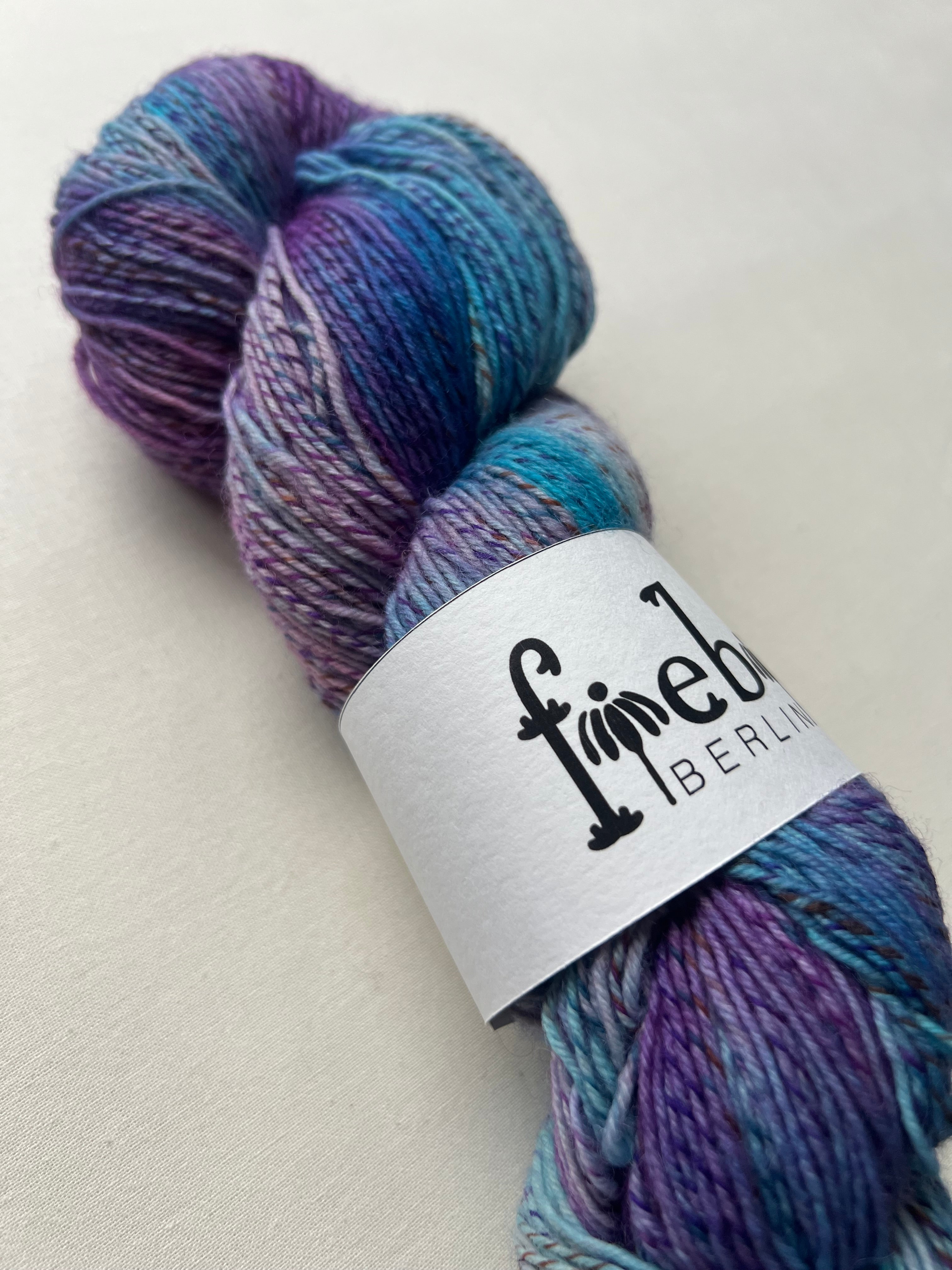 Purple Rainbow Wolle