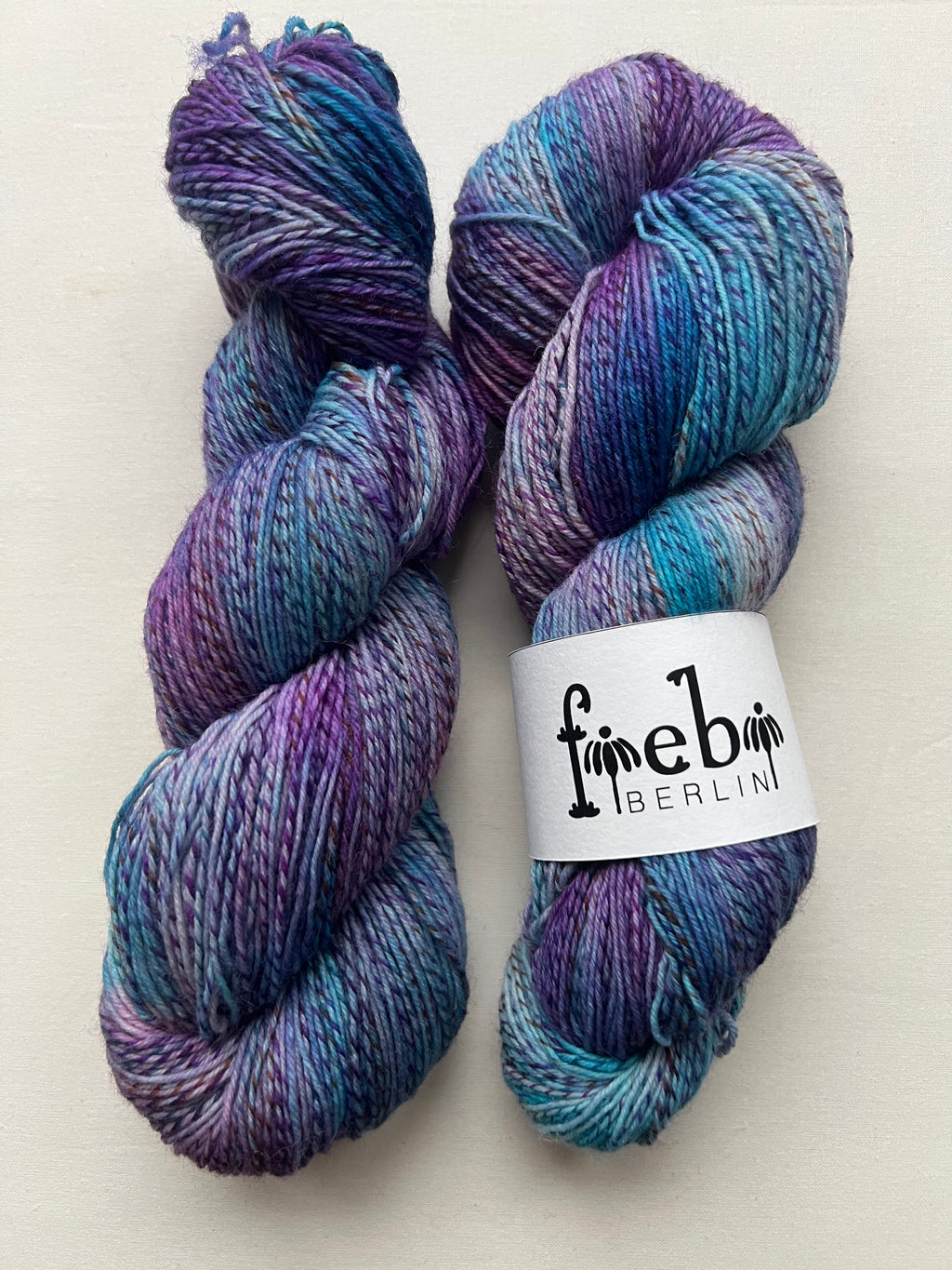 Purple Rainbow Wolle