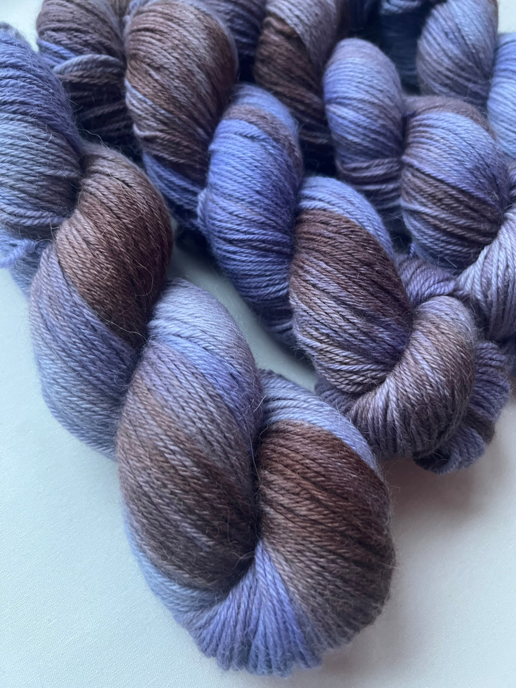 Lavendel Wald Merino Alpaka Wolle