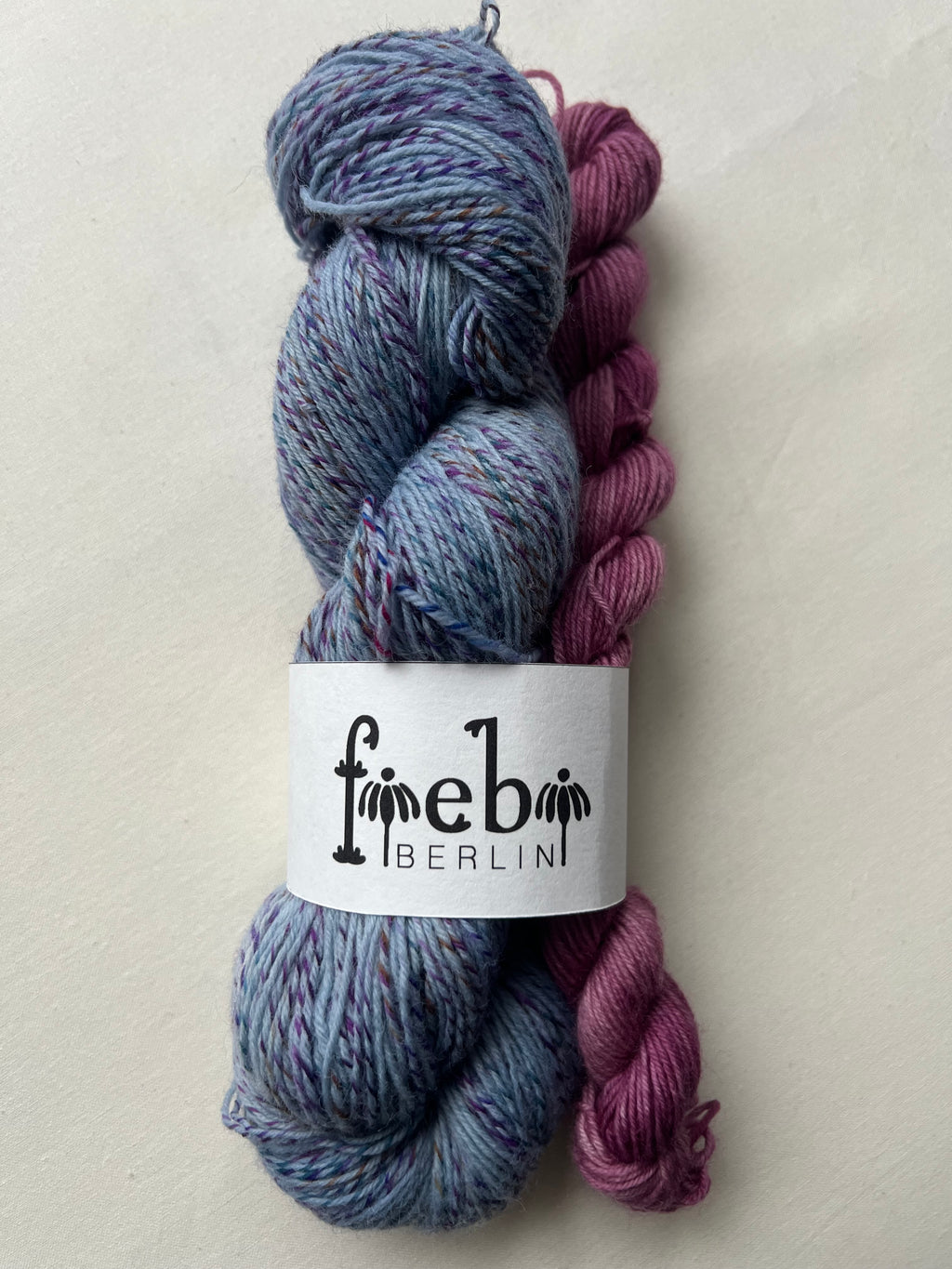 Blue Rainbow Wollset