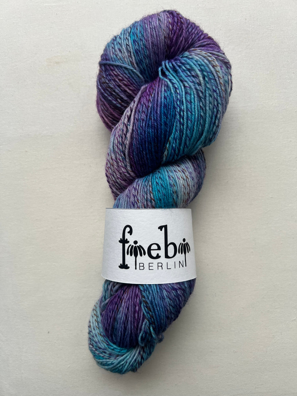 Purple Rainbow Wolle