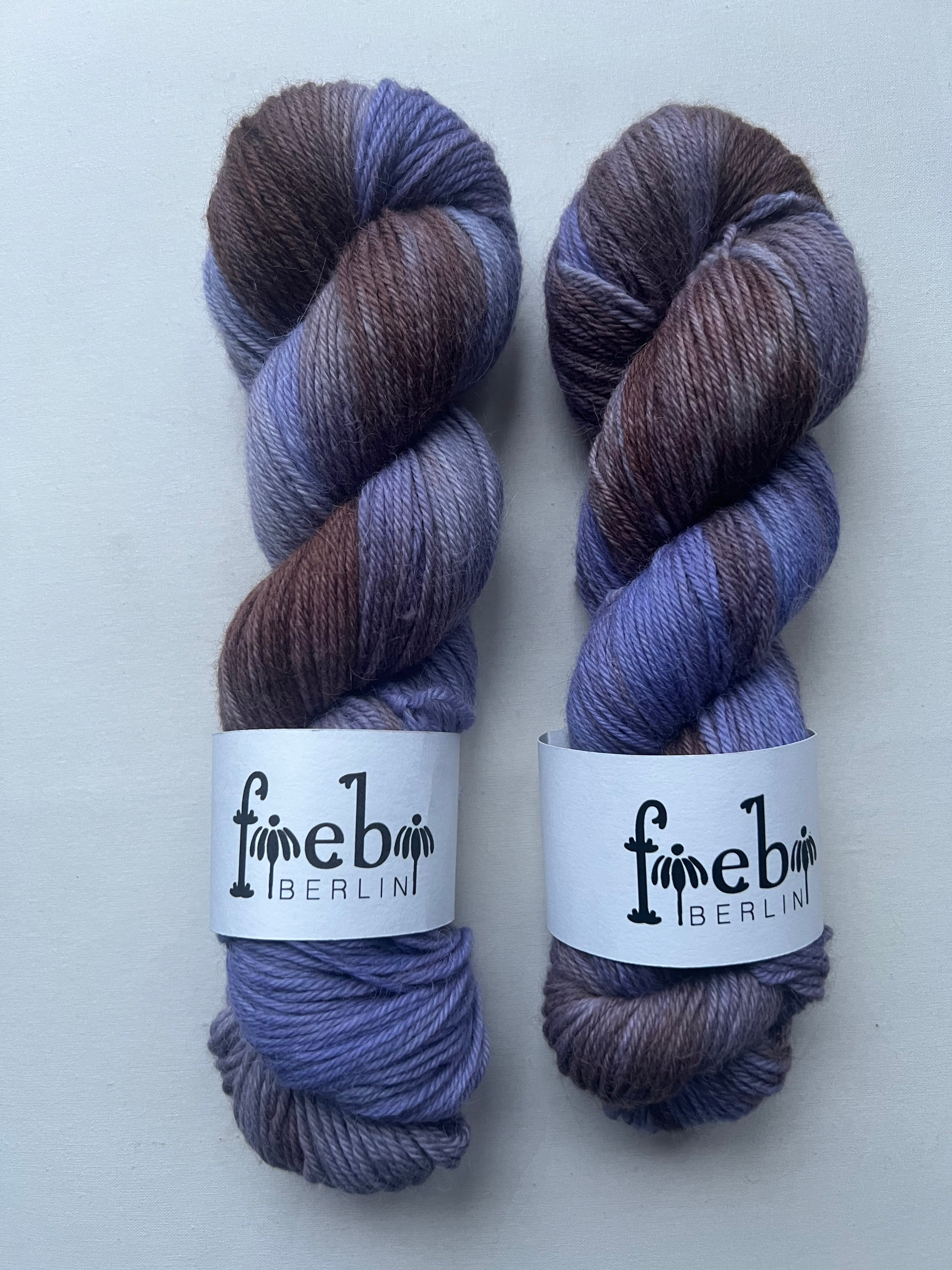 Lavendel Wald Merino Alpaka Wolle