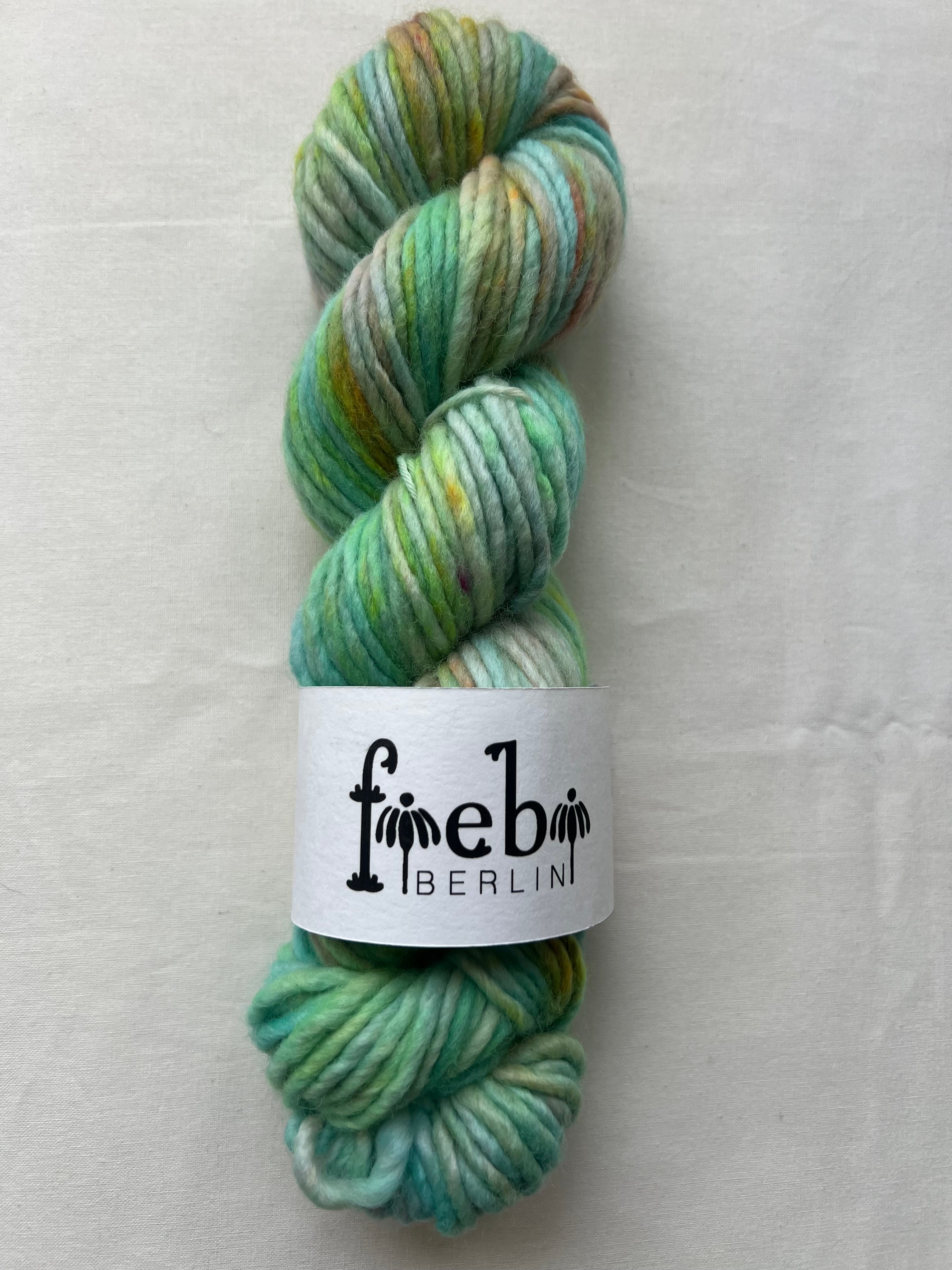 Fresh Greens chunky Merino Wolle