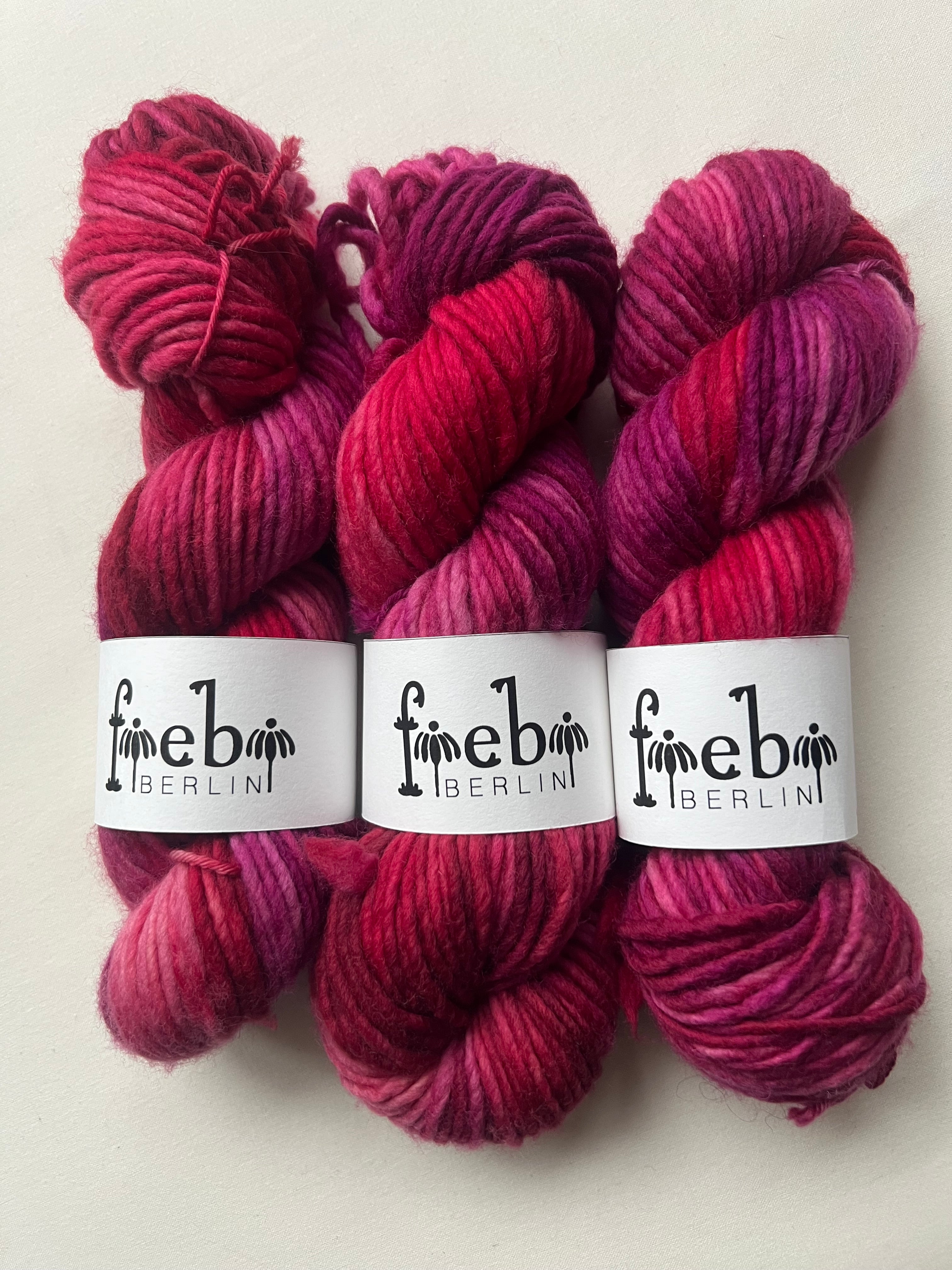 Wild at Heart chunky Merino Wolle