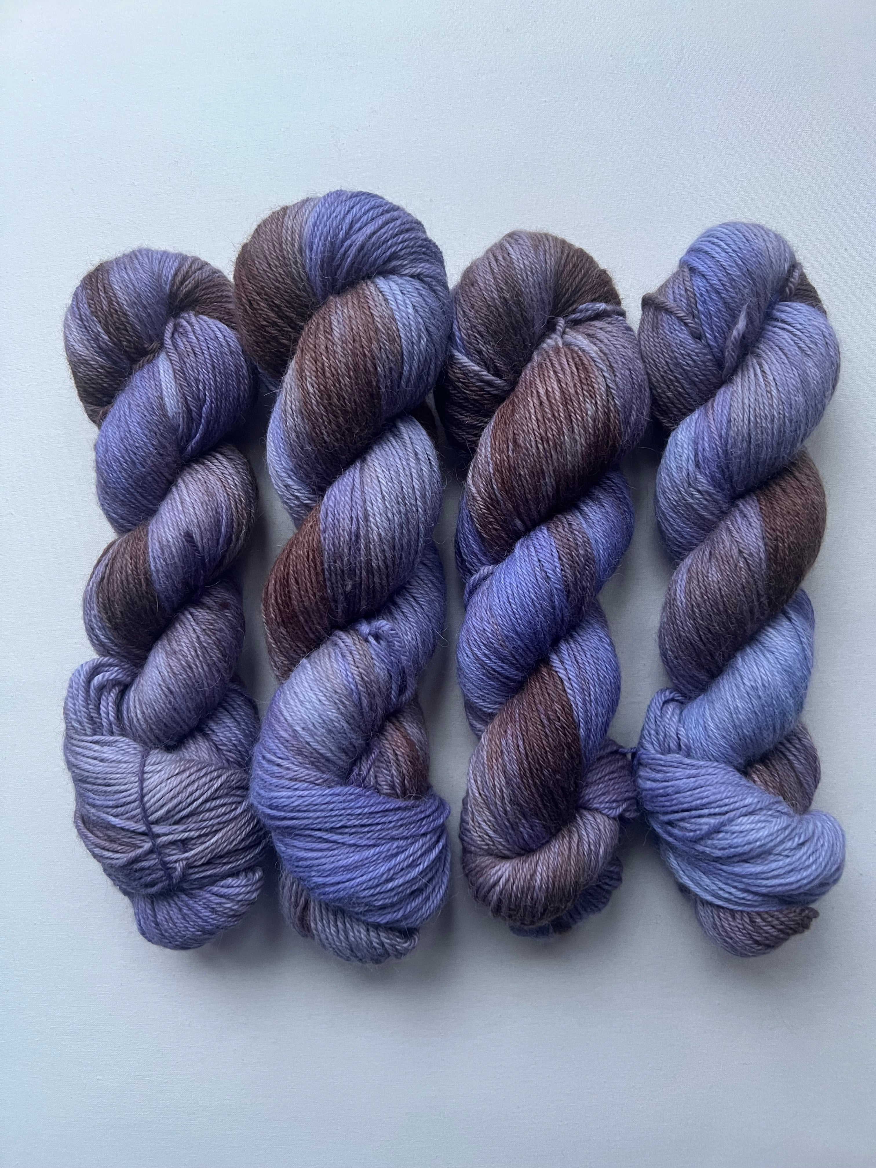 Lavendel Wald Merino Alpaka Wolle