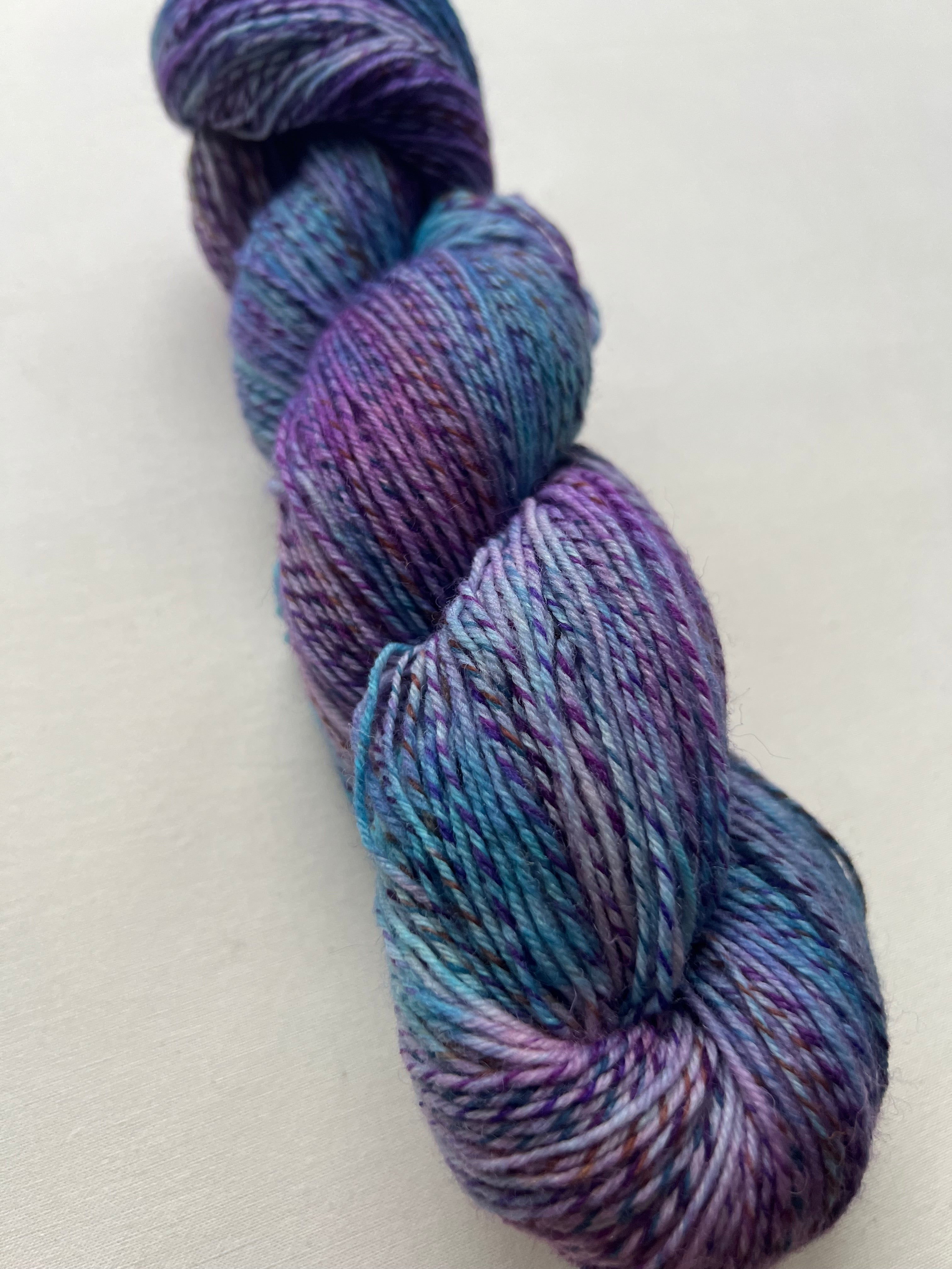 Purple Rainbow Wolle