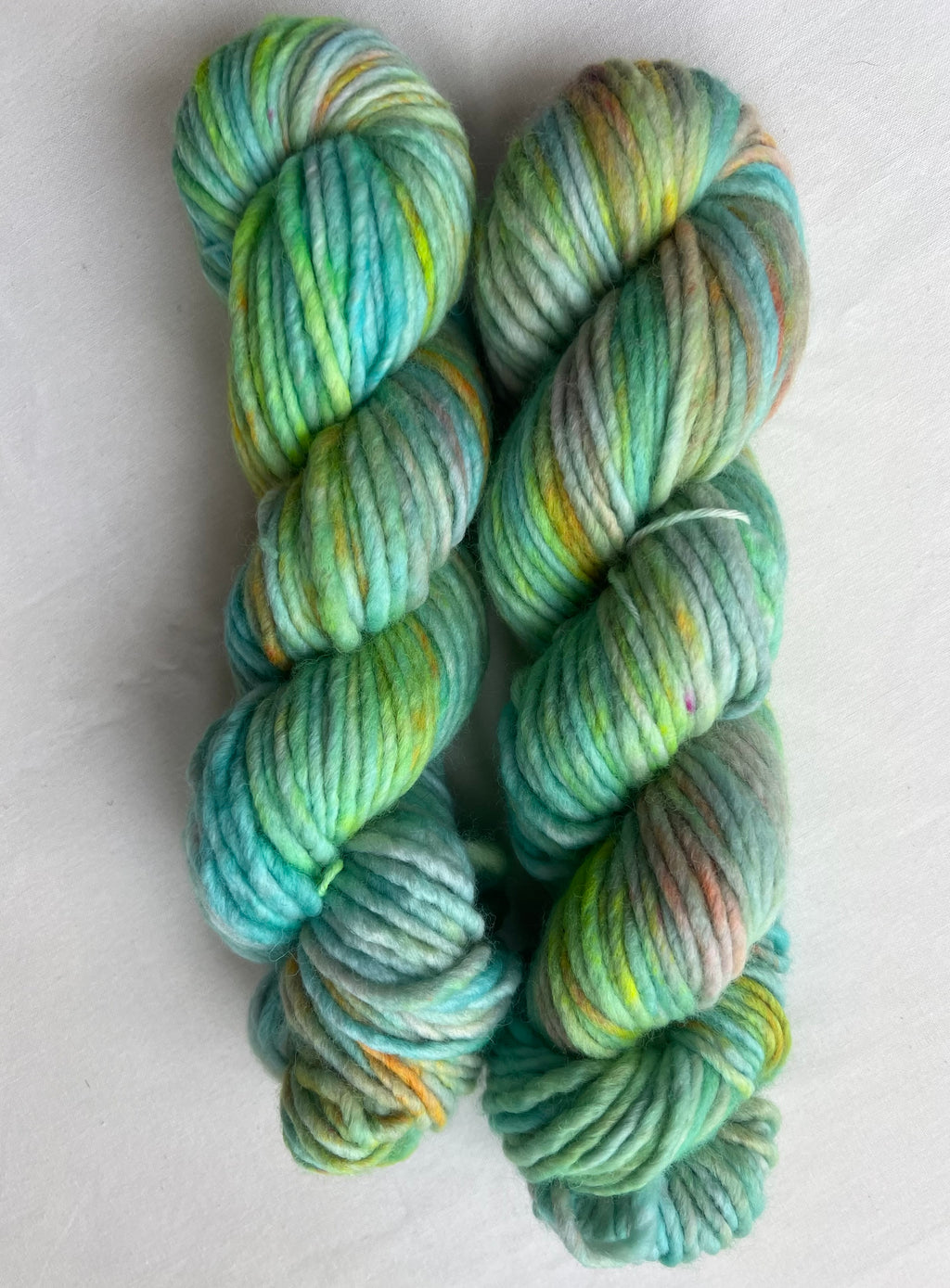 Fresh Greens chunky Merino Wolle
