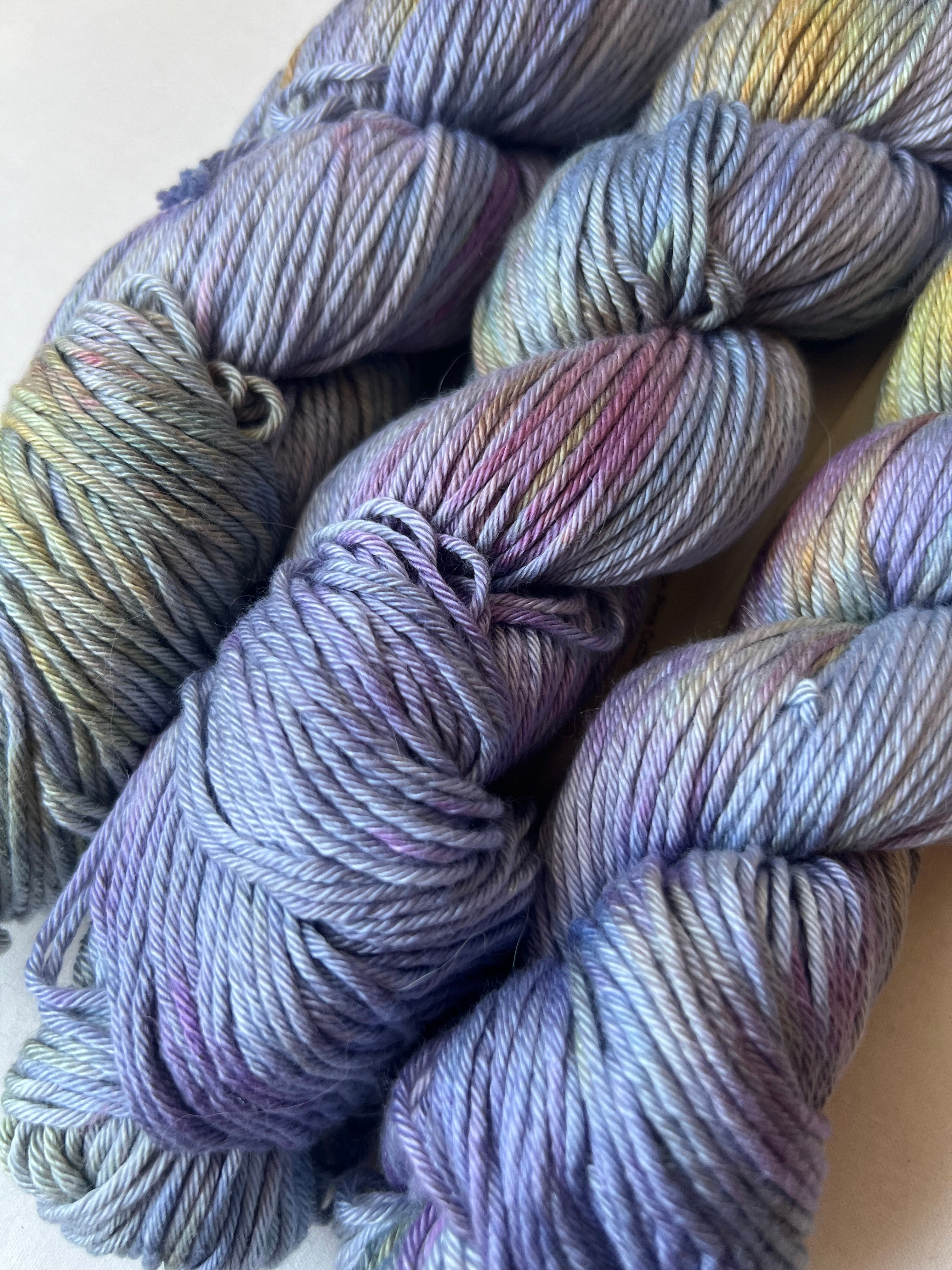 Pina Colada Cotton - Purple Rainbow