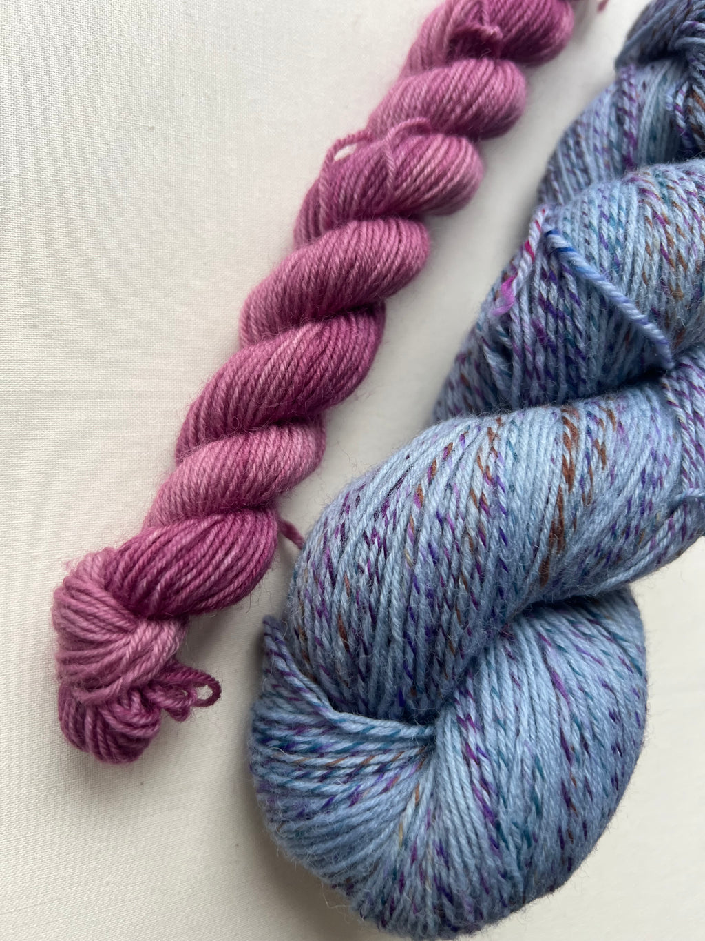 Blue Rainbow Wollset