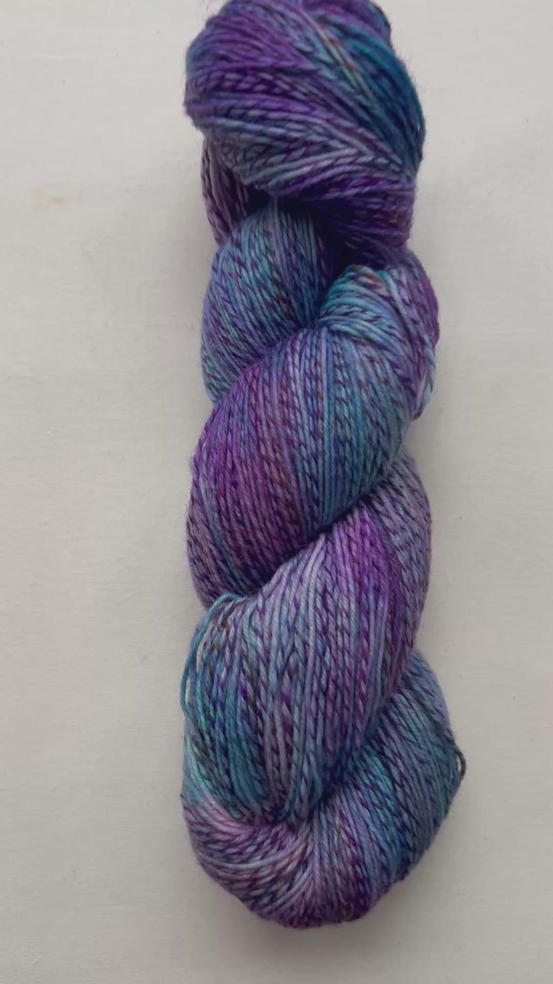 Purple Rainbow Wolle