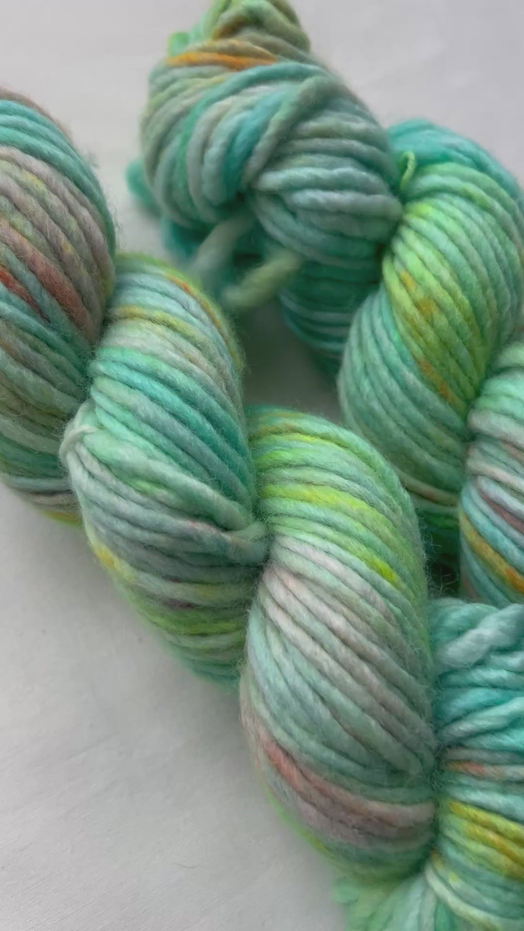 Fresh Greens chunky Merino Wolle